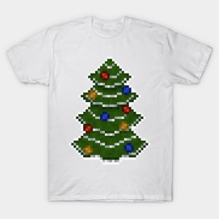 Pixel Christmas Tree T-Shirt